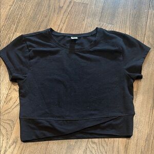 Black Women's Crop Top